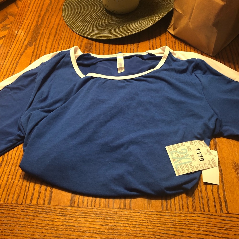 Beautiful blue perfect t